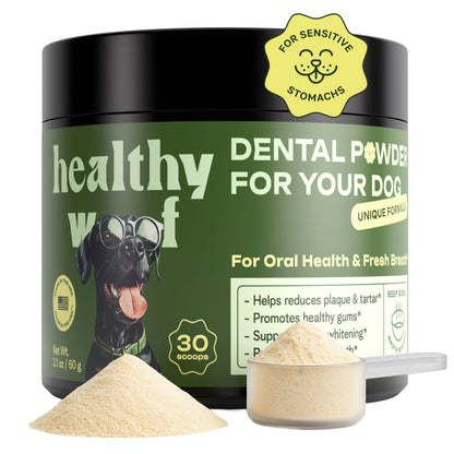 Polvo dental para perros – 60 cucharadas